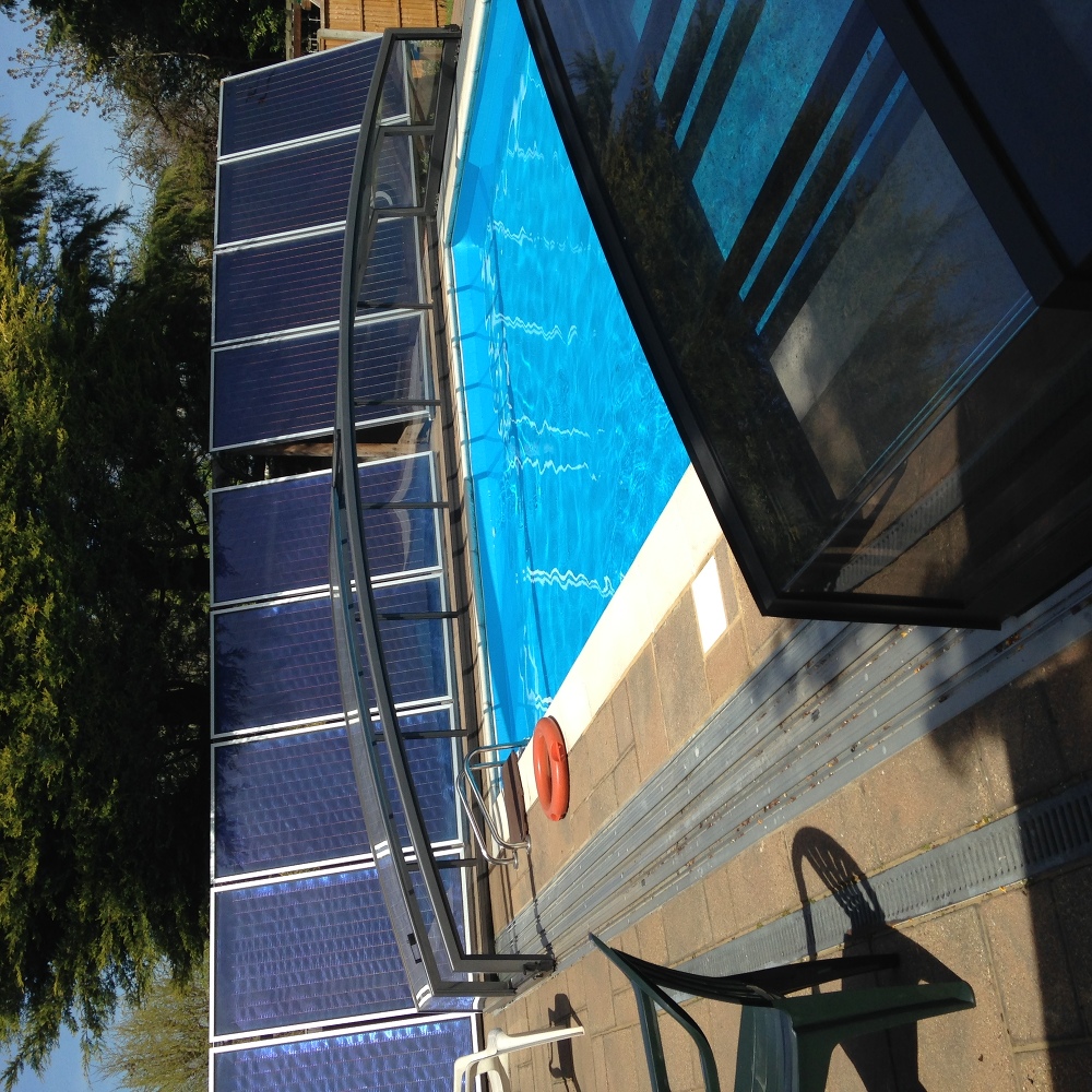 Richard Clifton from Sutton Bought pool enclosure Corona Richard Clifton from Sutton Bought pool enclosure Corona