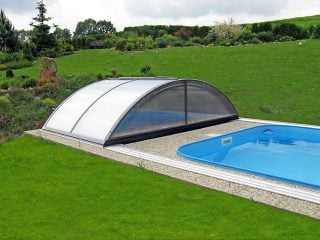 Fully open pool enclosure Azure