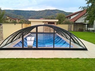 Pool enclosure Azure Compact