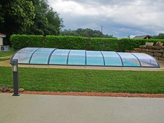 Pool enclosure Azure with 4 segments