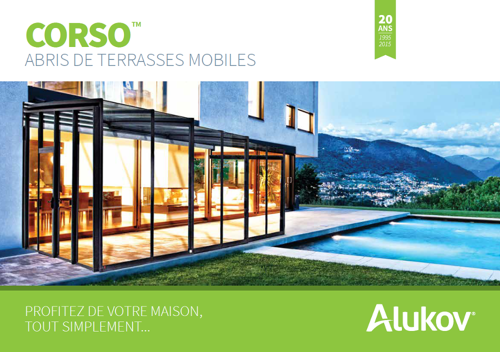 Catalogue de abris de terrasse pour Axess Europe Catalogue de abris de terrasse pour Axess Europe