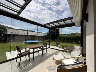 Pergola Venti met openend dak