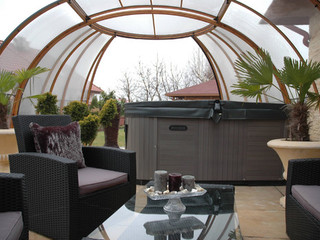 Spa pool enclosure SPA SUHOUSE is custom made for every customer