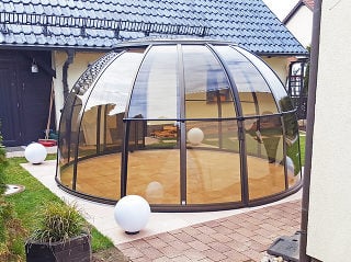 Spa dome Orlando with smoke polycarbonate