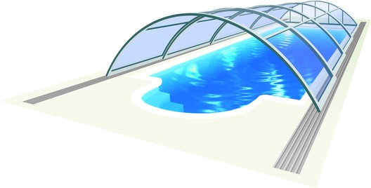Zadaszenie basenu AZURE