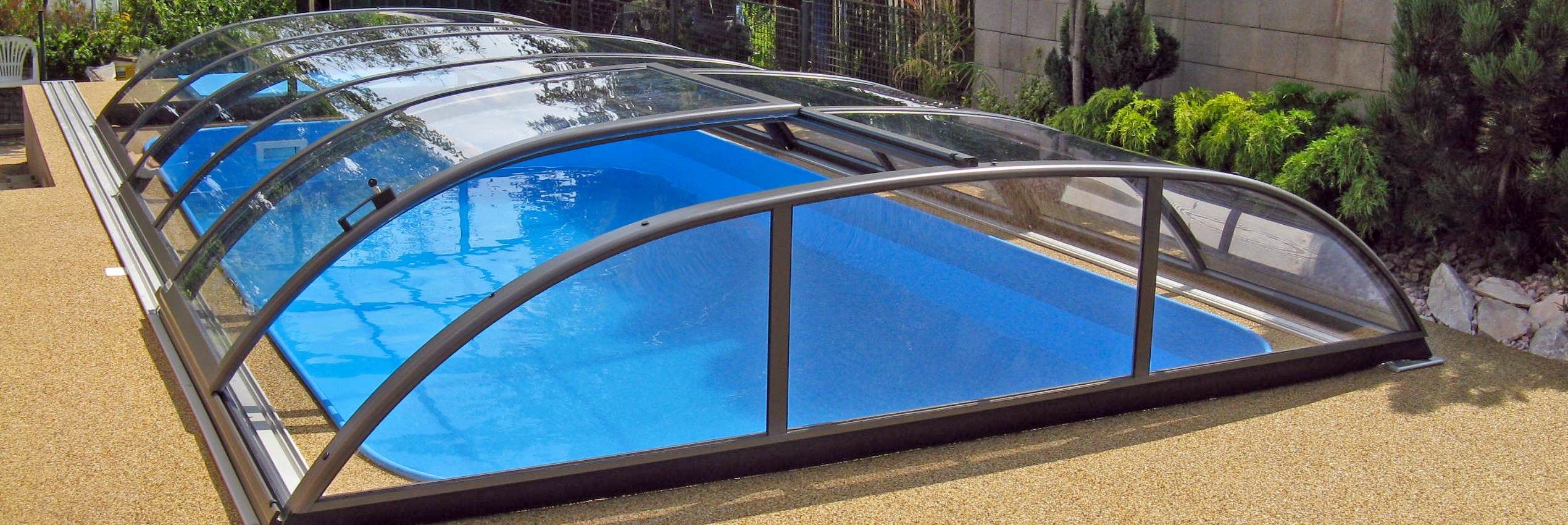 Acoperire piscina Azure Flat Compact (2540x850)