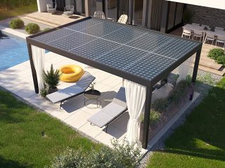 Pergola Solar - the energy for your pool