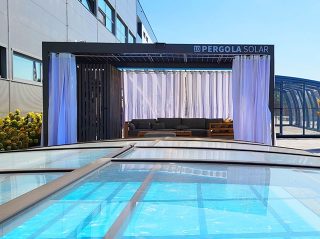 Pergola Solar - energikälla för pool