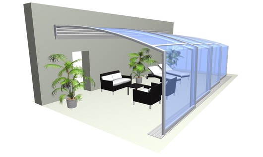 Patio enclosure CORSO Premium