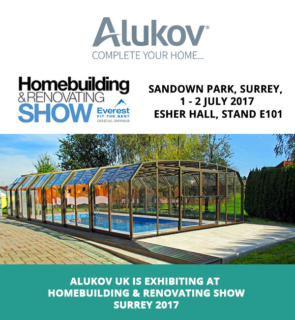 Alukov UK is attending the Homebuilding & Renovating show in Sandown Park Surrey