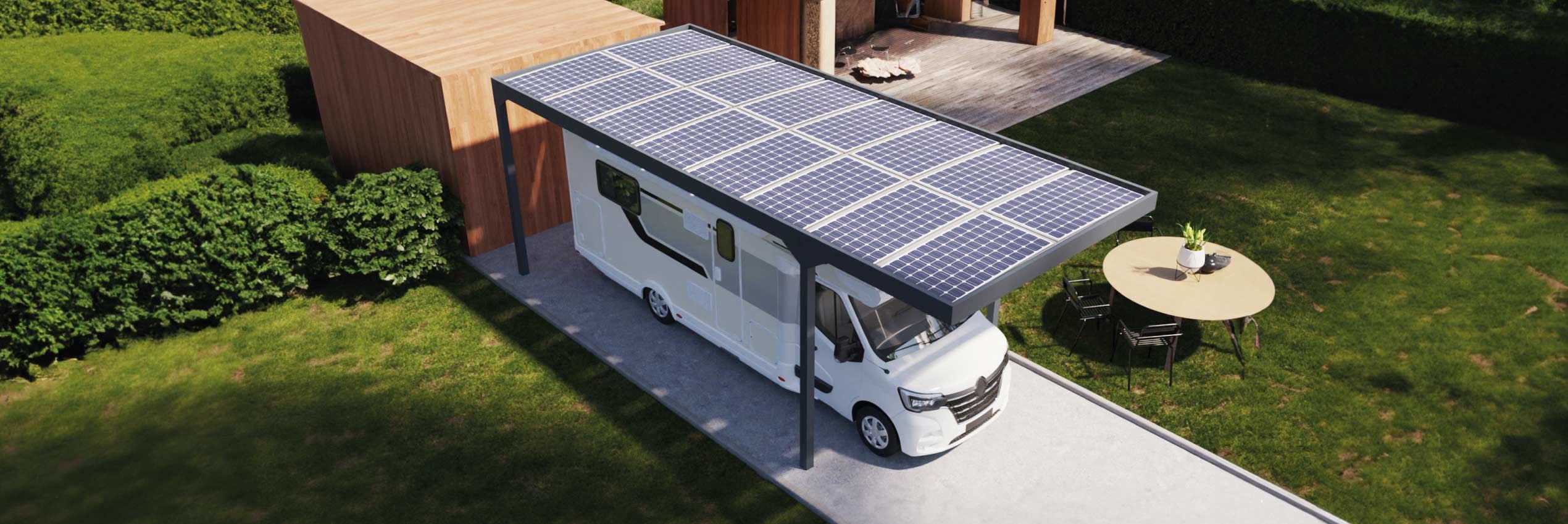 Carport Camper Solar - Eco-Friendly Parking & Power