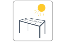 Piktogram Pergola Solar with Sun