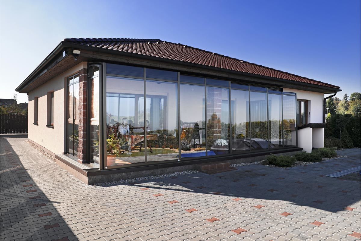 Patio enclosure CORSO Solid Alukov.co.uk