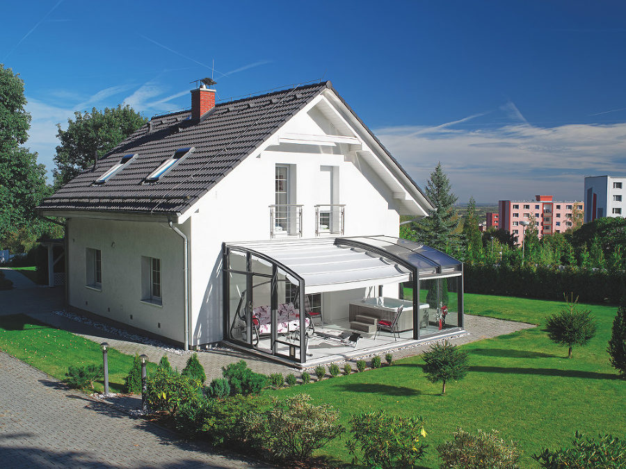 PATIO enclosures photogallery innovative Conservatories CORSO from