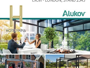 ALUKOV UK exhibiting at HOTELYMPIA 2018