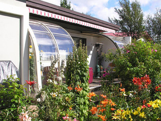 Patio Enclosure CORSO Entry - spacious conservatory for you relaxation