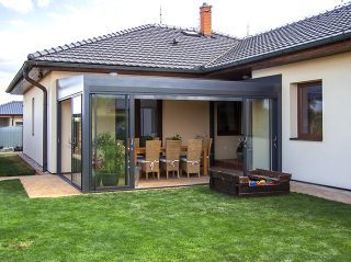 Pergola Venti is the ideal solution for your patio