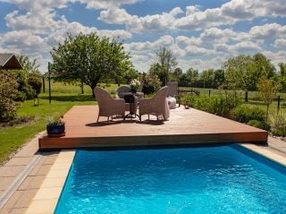 POOLDECK: Seamless Transition from Terrace to Pool Cover