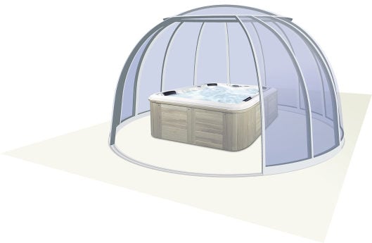 Hot tub enclosure SPA Dome Orlando®
