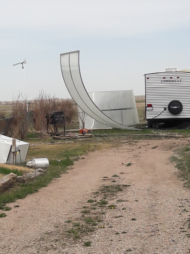 Aquashield damaged enclosure in CO.