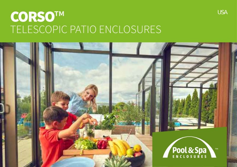 Catalog of patio enclosures CORSO for download