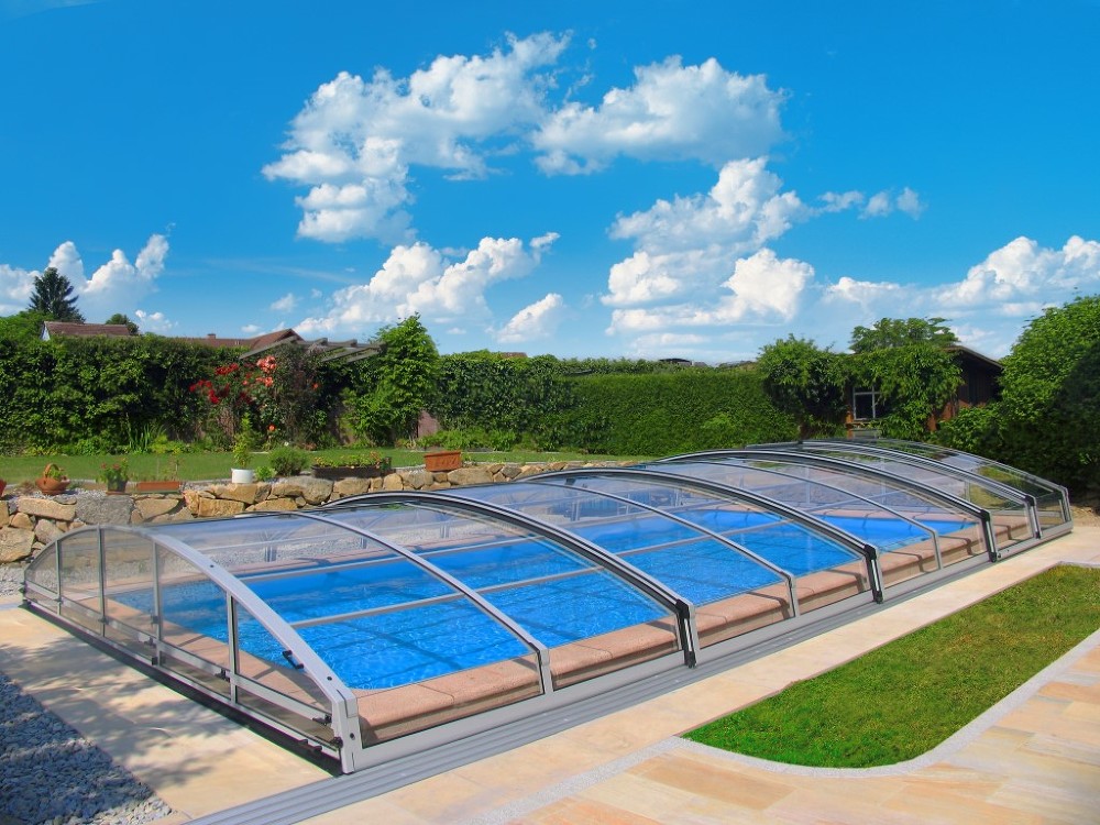 Retractable pool enclosure Imperia