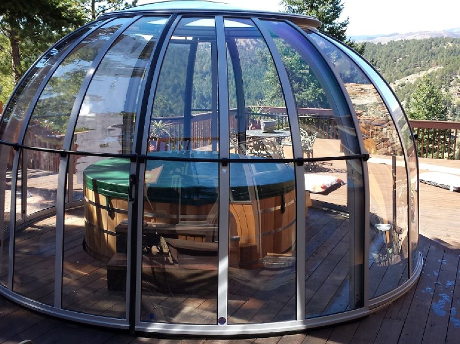 Hot Tub Enclosure Spa Dome Orlando Galleries Retractable Hot Tub Enclosure Sunrooms 