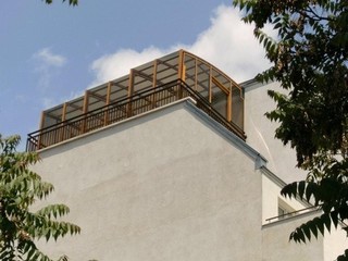 Balcony enclosure CORSO Premium is the best sunroom idea for your appartment