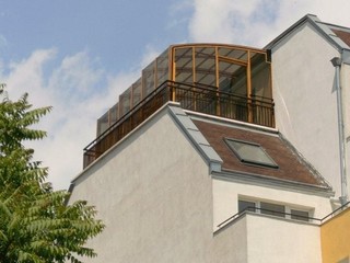 Balcony enclosure CORSO premium is the best sunroom idea for your appartment