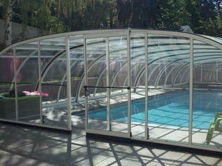 Custom made hot tub enclosure for Alex K. from Utah