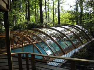 Custom made pool enclosure for Jennifer from Northern Virginia