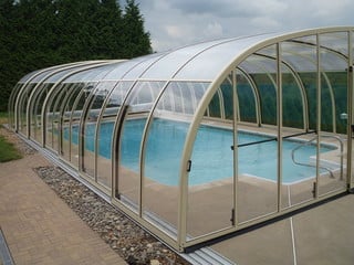 Enjoy crystal clear water with pool enclosure LAGUNA