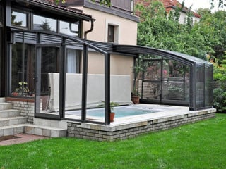 Get two in one - patio and pool enclosure with our CORSO patio enclosure