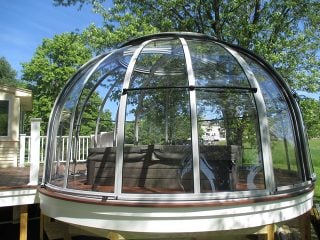 Hot tub enclosure Spa Dome Orlando