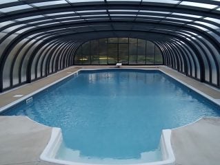 Laguna pool enclosure from the inside