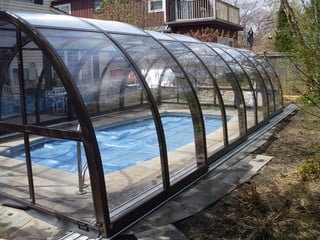 Newly built pool enclosure LAGUNA