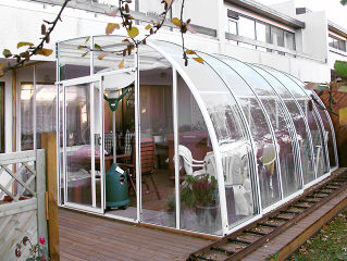 Sunroom idea - patio enclosure CORSO Entry