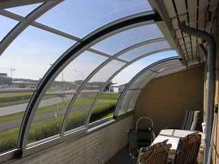 Patio enclosure CORSO Entry is one of the best sunroom ideas