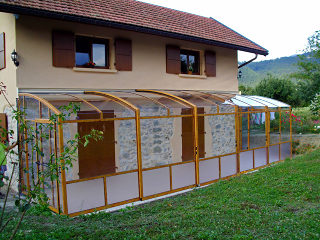 Challet patio enclosure CORSO Premium