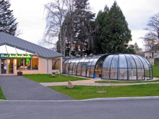 Retractable enclosure OLYMPIC – for restaurants and cafes