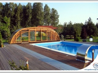 Fully open pool enclosure TROPEA