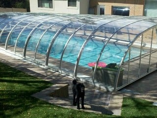Pool enclosure TROPEA - nice and clean solution for you pool