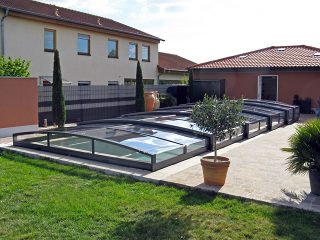 Pool enclosure Viva Prime with 5 segments