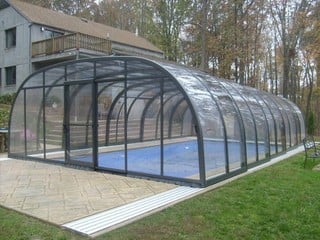 Retractable pool enclosure LAGUNA