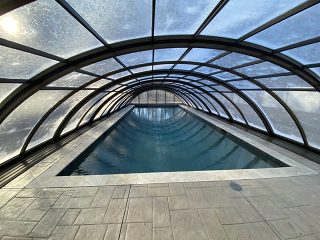 Swimming pool enclosure UNIVERSE