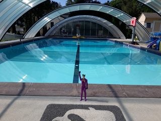 Swimming pool enclosure UNIVERSE