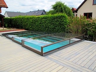Terra - The lowest pool enclosure on the market