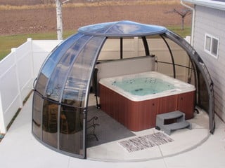 The Hot Tub enclosure is waiting for you